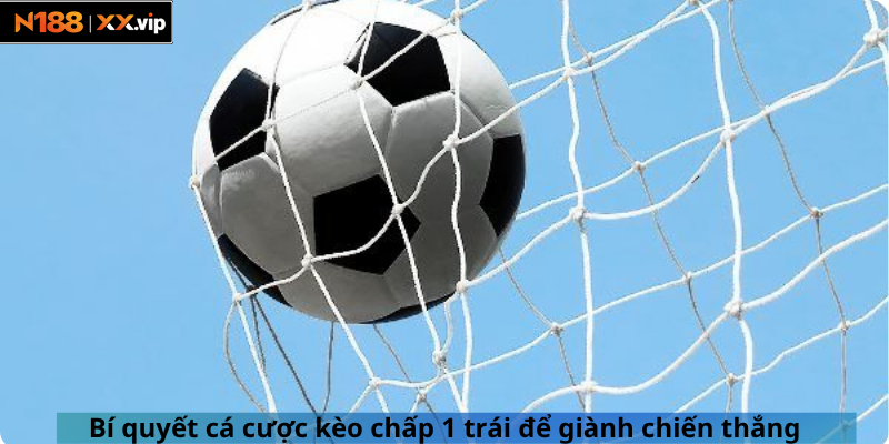 Bí quyết cá cược kèo chấp 1 trái để giành chiến thắng
