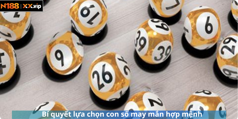 Bí quyết lựa chọn con số may mắn hợp mệnh